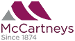 Basic purple and grey McCartneys logo