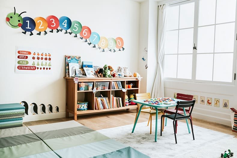 Children's nursery interior furniture
